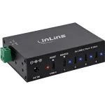 DELOCK InLine&reg; USB 3.2 Gen.1 pramoninis USB &scaron;akotuvas, USB-C, 4 prievadai, su maitinimo bloku