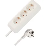 Prailginimo laidas Brennenstuhl Eco-Line 5m 3 AC lizdai Baltas