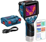 Bosch Professional GTC 600 C terminio vaizdo kamera su Click&Go, -20&ndash;600 &deg;C, 9 Hz, 256x192 IR rai&scaron;ka, 3,5 colio ekranas, Wi-Fi, USB-C, IP54 0.601.083.508
