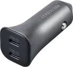 VOLTCRAFT CPS-40W/2 VC-RA401 USB automobilinis įkroviklis 40 W 2x USB-C PD 3.0 sidabrinis-juodas VC-15257660