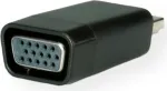 SECOMP STANDARD HDMI į VGA adapteris su garsu, HDMI male į VGA female, Full HD 1080p, juodas S3208