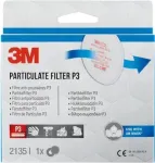 3M dalelių filtras FFP3 2135PRO1, 1 pora (2135PRO1)