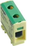 HAGER K50AE apsauginio įžeminimo gnybtas 2,5-50 mm&sup2; žalias-geltonas