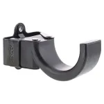 Wagner design yourself drabužių kablys WH 2097 su 1 kabliu, juodas, 1 vnt.
