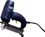 Rapid PRO R553 elektrinis segiklis ir vinukas, mėlynas, 230V, naudoja 53 serijos kabelius ir 8 tipo vinis 10642901