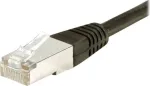 Exertis Connect Snagless Cat6 S/FTP komutacinis kabelis RJ45, 10 m, juodas