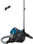 Cikloninis dulkių siurblys Bosch BGS05A220 700 W be mai&scaron;elio 1,5 l, teleskopinis nerūdijančio plieno vamzdis, plaunamas EPA filtras