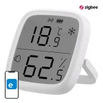 Sonoff SNZB-02D belaidis temperatūros ir drėgmės jutiklis su LCD ekranu, Zigbee 3.0, CR2450 baterija