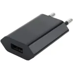 Techly Compact USB įkroviklis 1A Euro ki&scaron;tukas Juodas