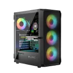 Korpusas Logic Concept Portos ARGB ATX juodas