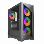 Gembird CCC-FC-900ARGB Kompiuterio korpusas Fornax 900, ATX, juodas