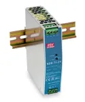 LevelOne 24V DC pramoninis maitinimo &scaron;altinis, 75W, DIN bėgelis, -20 ~ +70 &deg;C
