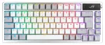ASUS ROG Azoth White klaviatūra žaidimams USB + RF belaidis + Bluetooth QWERTZ voki&scaron;ka