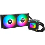 Thermaltake LA240 ARGB skysčio au&scaron;inimo rinkinys pagrindinei plok&scaron;tei 12 cm juodas 1 vnt.