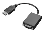 Lenovo HDMI / VGA adapteris 0,2 m juodas
