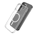 eSTUFF Berlin ES67140004 magnetinis galinis dėklas iPhone 13 Pro Max, MagSafe suderinamumas, TPU, skaidrus