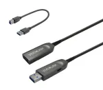 Vivolink PROUSB3AAF30 USB aktyvus optinis kabelis USB 3.2 Gen 1 30 m USB A juodas
