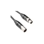 Microconnect XLRMF1 garso kabelis su XLR 3 kontaktų jungtimis, 1 m