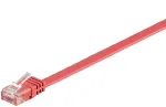 Microconnect V-UTP601R-FLAT tinklo kabelis Raudonas 1 m Cat6 U/UTP