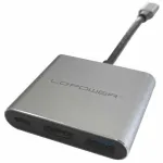 LC-Power LC-HUB-C-MULTI-4-V2 USB &scaron;akotuvas