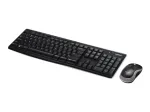 Belaidis klaviatūros ir pelės rinkinys Logitech MK270