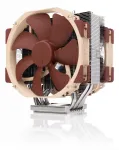 Noctua NH-U14S TR5-SP6 procesoriaus au&scaron;intuvas orui, skirtas AMD Threadripper 7000 (sTR5) ir SP6, 140 mm, &scaron;viesiai rudas