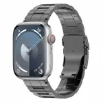 GUAN Premium Watch Strap Apple Watch dirželis, juodas/pilkas, 44mm, 45mm, 42mm (Series 1/2/3), 49mm, 46mm, GA-MAG-BNDA-P-BGL