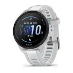 I&scaron;manusis laikrodis GARMIN Forerunner 165 Music &ndash; GPS, 1,2 colio AMOLED, 43 mm korpusas, 11 dienų baterija, 5 ATM, 4 GB, Pilka