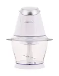 Elektrinis smulkintuvas CLATRONIC MZ 3579 &mdash; 250 W, 1 L, nerūdijančio plieno peiliai, ledo smulkinimas, baltas