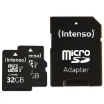 Intenso 32GB UHS-I microSDHC Doppelpack (2 vnt.)
