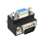 InLine VGA adapteris 90&deg; 15 kontaktų ki&scaron;tukas / lizdas, InLine, 37248I