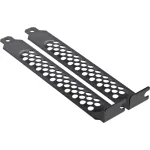 InLine perforuotas PCI / PCI-E lizdo dangtelis, juodas, 2 vnt. rinkinys