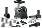 Bosch Serie 6 mėsmalė 2100 W, juoda, sidabrinė