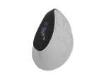 Belaidė vertikali pelė NATEC Euphonie Pro Bluetooth 5.0, 4000 DPI, programuojama, tyli, balta