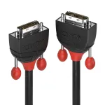 Lindy 10m DVI-D Single Link kabelis, Black Line