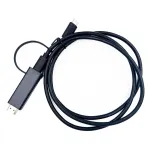 Yealink 330000008024 vaizdo kabelio adapteris 1,2 m HDMI A tipo (standartinis) USB-C juodas