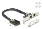 DeLOCK 95280 Vidinė Mini PCI Express RJ-45 adapterė 4 Gbit/s