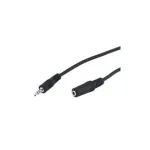 Wentronic Goobay 3,5 mm lizdo ilginimo laidas, juodas, 10 m - 3,5 mm ki&scaron;tukas (3 kontaktai, stereo) > 3,5 mm lizdas (3 kontaktai, stereo) (50935)