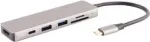 shiverpeaks BASIC-S BS14-05027 USB-C daugiaprievadė doko stotelė 6 viename, HDMI, PD, &scaron;akotuvas, SD
