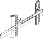 Schroff Teleskopinė kreipiamoji 310 L 16 (69000743)