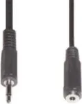 Audio kabelis 3,5mm e+p B 125 juodas 3m
