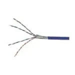Wentronic Goobay CAT 5e tinklo kabelis, F/UTP, mėlynas, 100 m &ndash; CCA vario mi&scaron;inys, AWG 26/7 (vytas), PVC (93265)