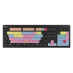 Logickeyboard ASTRA 2 USB QWERTZ klaviatūra juoda, pilno dydžio, 108 klavi&scaron;ai