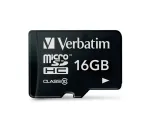 MicroSDHC Verbatim Premium 16GB Class 10 Juoda 44010