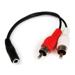 StarTech.com 6 colių stereo garso laidas &ndash; 3,5 mm lizdas į 2x RCA ki&scaron;tuką