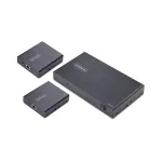 StarTech.com 4 prievadų HDMI siųstuvas-imtuvas su skirstytuvu per CAT6, 4K 60Hz, iki 70 m, 1x4 HDMI per Ethernet rinkinys su IR ir maitinimu per kabelį