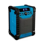 Ne&scaron;iojamas skaitmeninis radijas MEDION LIFE E65895 (MD 43895) &ndash; PLL imtuvas, 10 W RMS, LCD, Bluetooth 10 m, IP54, i&scaron;orinė antena, juoda/mėlyna