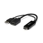 Aktyvus HDMI į DisplayPort adapteris StarTech.com, 4K 30Hz, 3840x2160, MegaChips STDP2600