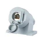 METZ CONNECT E-DAT Industry IP67 V6 AP &ndash; Ki&scaron;tukinis lizdas &ndash; RJ45 &ndash; 1 tinklo lizdas &ndash; &Scaron;viesiai pilka, RAL 7035 (1309510003-E)