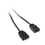 ARGB 3 kontaktų prailginimo laidas 50 cm &mdash; Kolink, 5 V, juodas